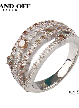 「9.5新」日本进口商品钻石戒指