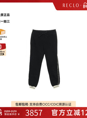 中古Gucci古驰女A级95新Pants裤子棉裤子黑色
