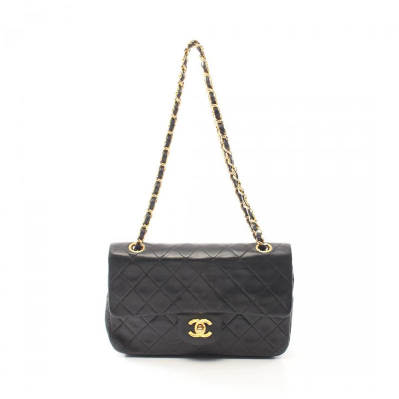 CHANEL香奈儿(BC)85新CF 菱格纹 双翻盖 双链条$833170RECLO中古