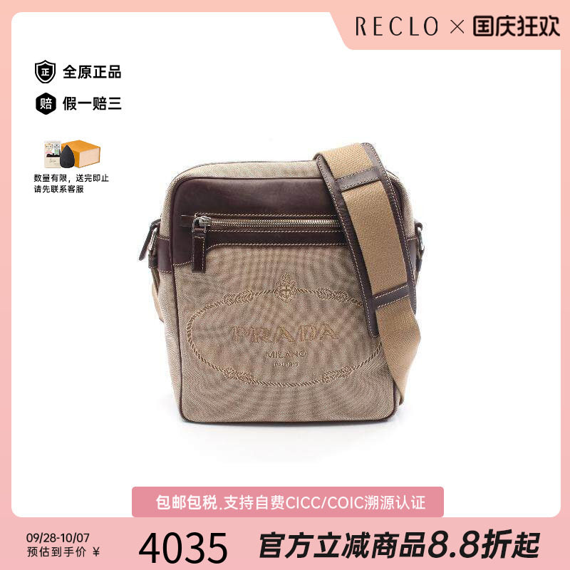 中古Prada普拉达斜挎包