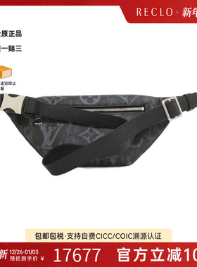 中古LV路易威登女包A级95新Bum Bag 老花腰包