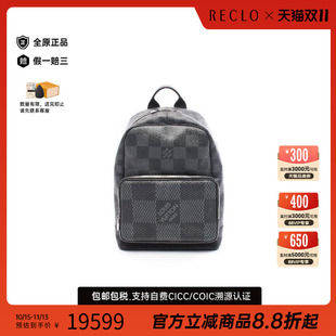 中古LV路易威登男包A级95新rucksack背包/旅行背包双肩包双肩包