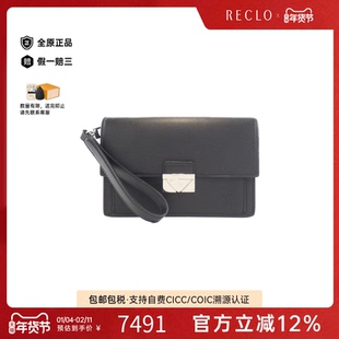 中古LV路易威登女包B级9新 Pochette Thames水波纹手拿包正品休闲