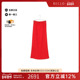 中古Issey Miyake三宅一生女A级95新skirt裙子帆布裙子红色