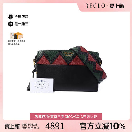 中古Prada普拉达斜挎包