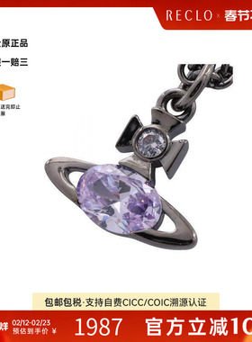 中古Vivienne Westwood薇薇安男S级99新necklace项链镀金金属项链