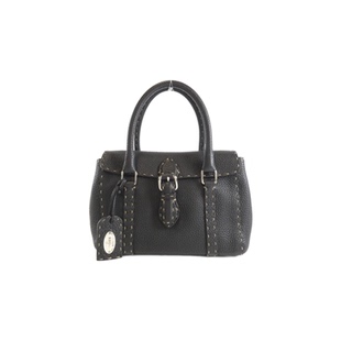 中古FENDI芬迪女包A级95新Selleria手提包