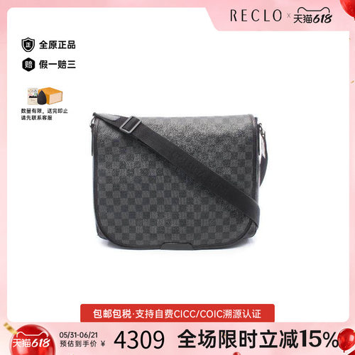 中古LV路易威登斜挎包メンズ
