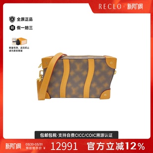 Soft Not Trunk老花斜挎包 中古LV路易威登男包B级9新This