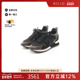 绒面革鞋 中古LV路易威登女B级9新sneakers运动鞋 翻毛皮 黑色