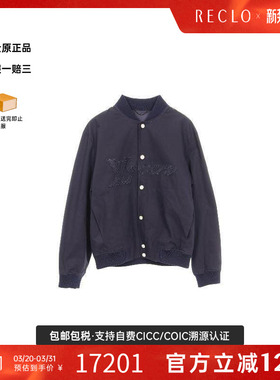 中古LV路易威登男A级95新Jacket夹克外套牛仔布外套蓝色正品休闲