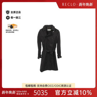 中古YSL圣罗兰女A级95新SAINT PARIS圣罗兰尼龙外套黑色 LAURENT