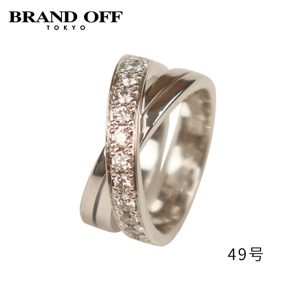 「9.5新」Cartier(卡地亚)ETINCELLE DE CARTIER钻石戒指750白金