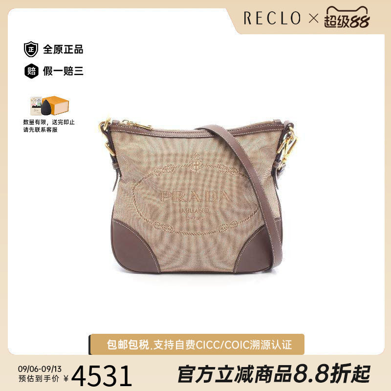 中古Prada普拉达斜挎包