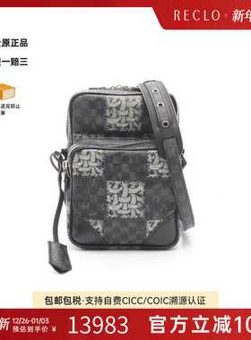 中古LV路易威登男包A级95新Christopher Nemeth斜挎包高级感RECLO
