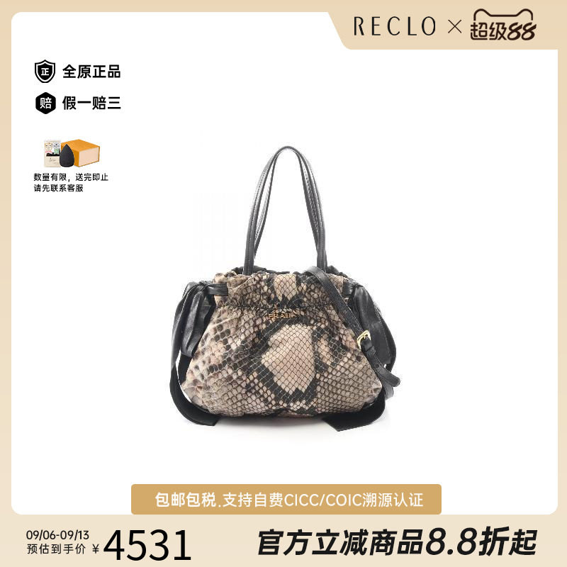 中古Prada普拉达斜挎包
