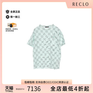 shirtT恤棉上衣白色百搭高级感RECLO 中古LV路易威登男A级95新T