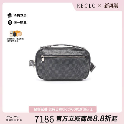 中古LV路易威登斜挎包メンズ