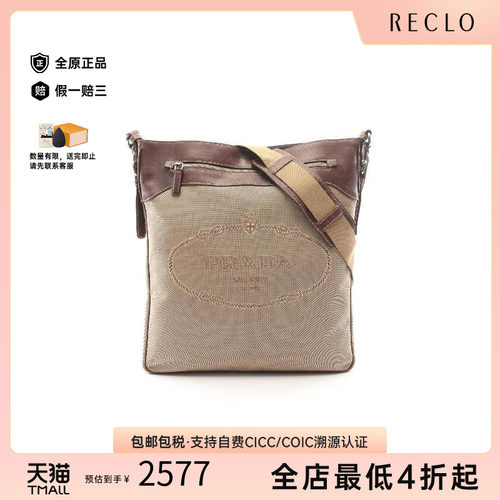 中古Prada普拉达斜挎包