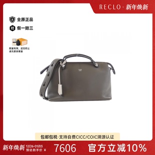 Medium小牛皮斜挎包 Way 中古FENDI芬迪女包B级9新By the