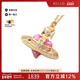 中古Vivienne Westwood薇薇安女S级99新necklace项链镀金金属项链