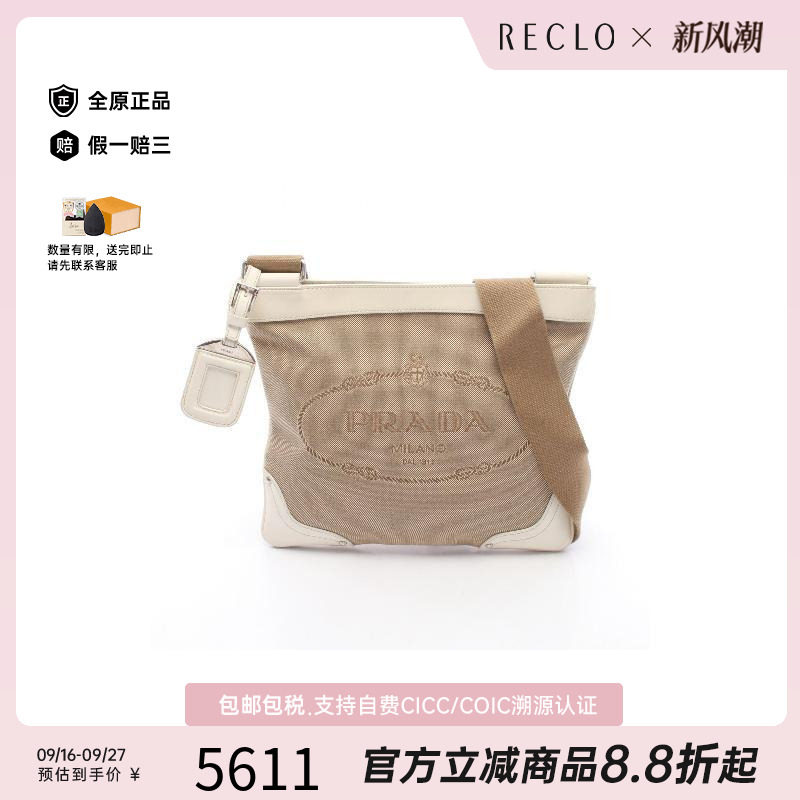 中古Prada普拉达斜挎包