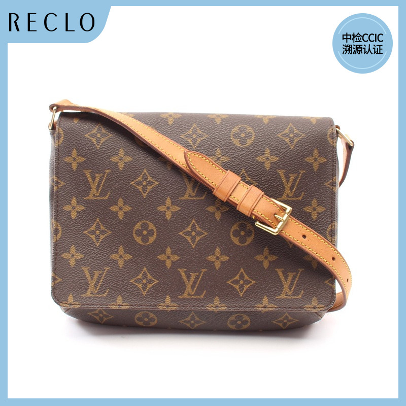 lv路易威登(c)8新musette tango 王菲包老花肩包$785718reclo中古