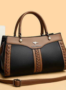 包包女包新款2026斜挎包女单肩包手提包女大容量中年女包一件代发