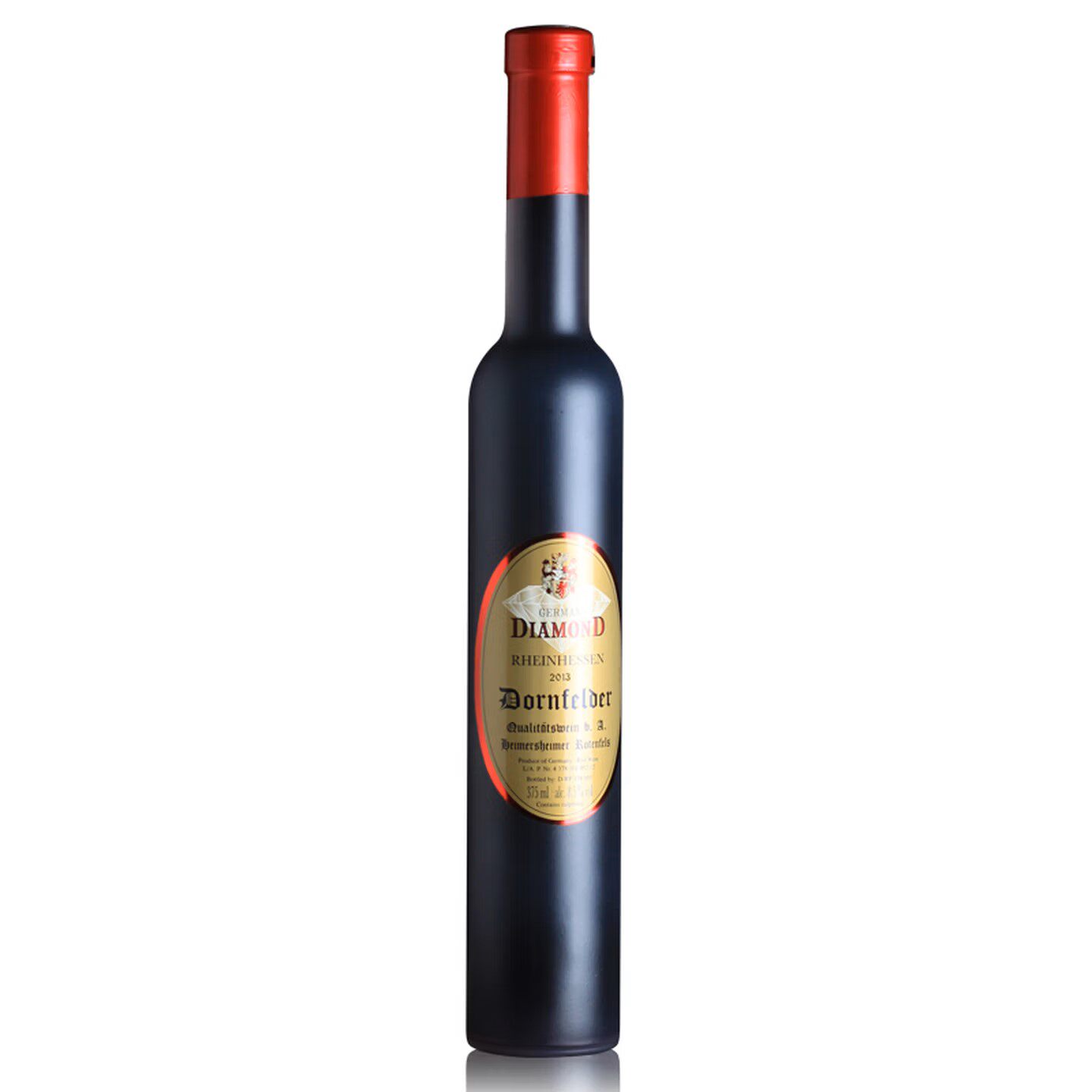 德国原装进口钻石冰酒庄园红钻晚收迟摘红葡萄酒 贵腐酒375ml甜红