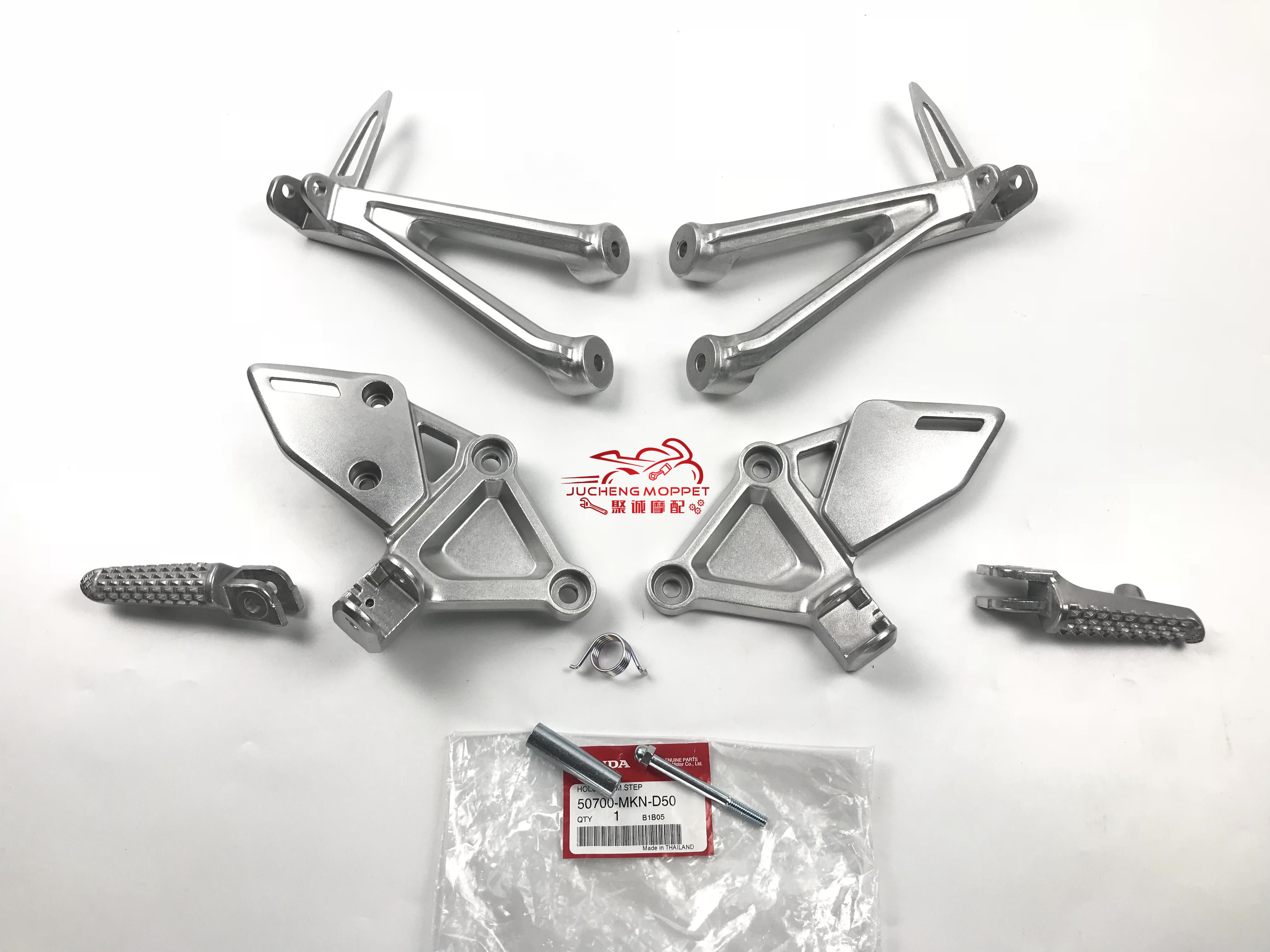 适用于本田CB650R CBR650R全新左右脚踏板前后支架探地针螺丝铁套