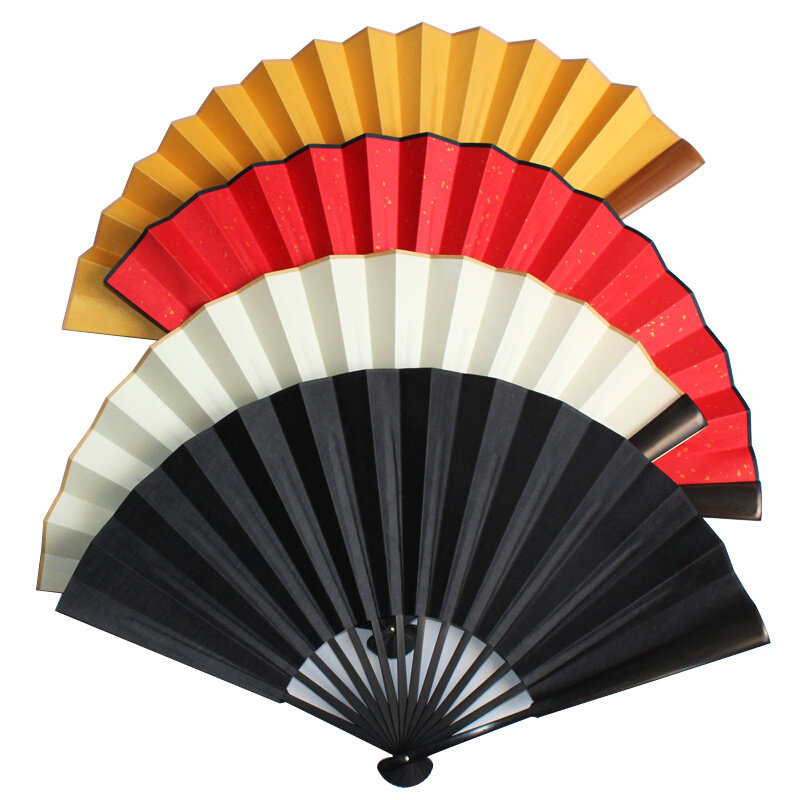 夜店酒吧网红扇子蹦迪折叠抖音免费题字手写书法定制绢布折扇渣女