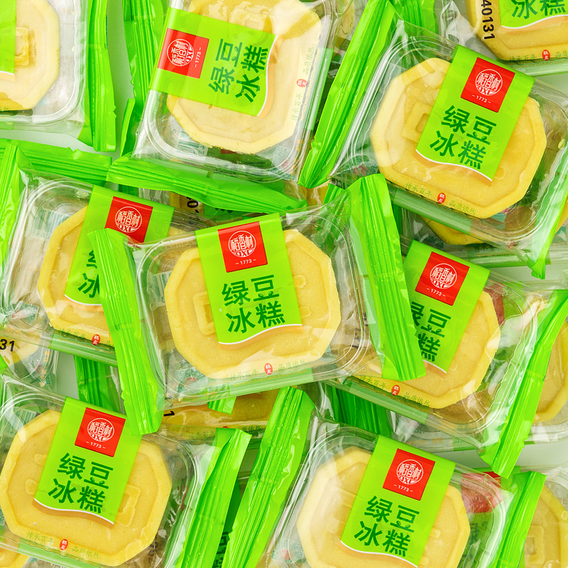 稻香村绿豆冰糕独立包装下午茶