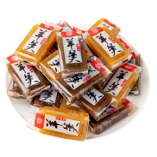 稻香村羊羹500g羊肝羹栗子秋梨羹传统小吃零食独立包装北京点心