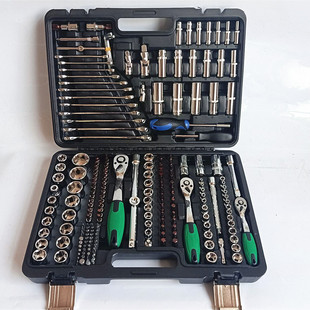 72齒快速扳手216件套筒扳手組合工具箱 汽車扳手工具套裝