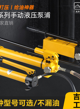 CP-700/390/180/800手动液压泵式小型液压泵站高压泵浦油压泵