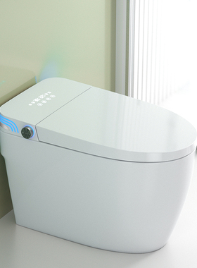 CANSTE智能马桶全自动翻盖家用虹吸一体式即热坐便器语音无惧水压