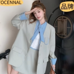 西装套装女2025新款职业正装教资面试穿搭西服外套890