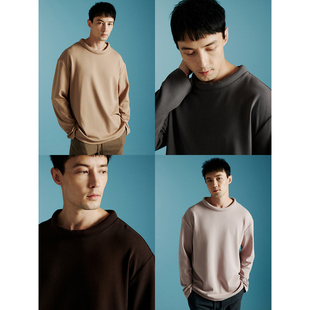 HOMME UNICA 时髦INS博主人手BI败_立体充棉圆领T恤 惊喜五折