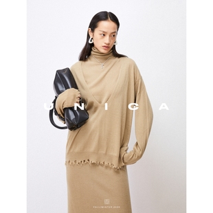 叠穿神器_德国biella120s羊毛针织套装 UNICA 惊喜五折