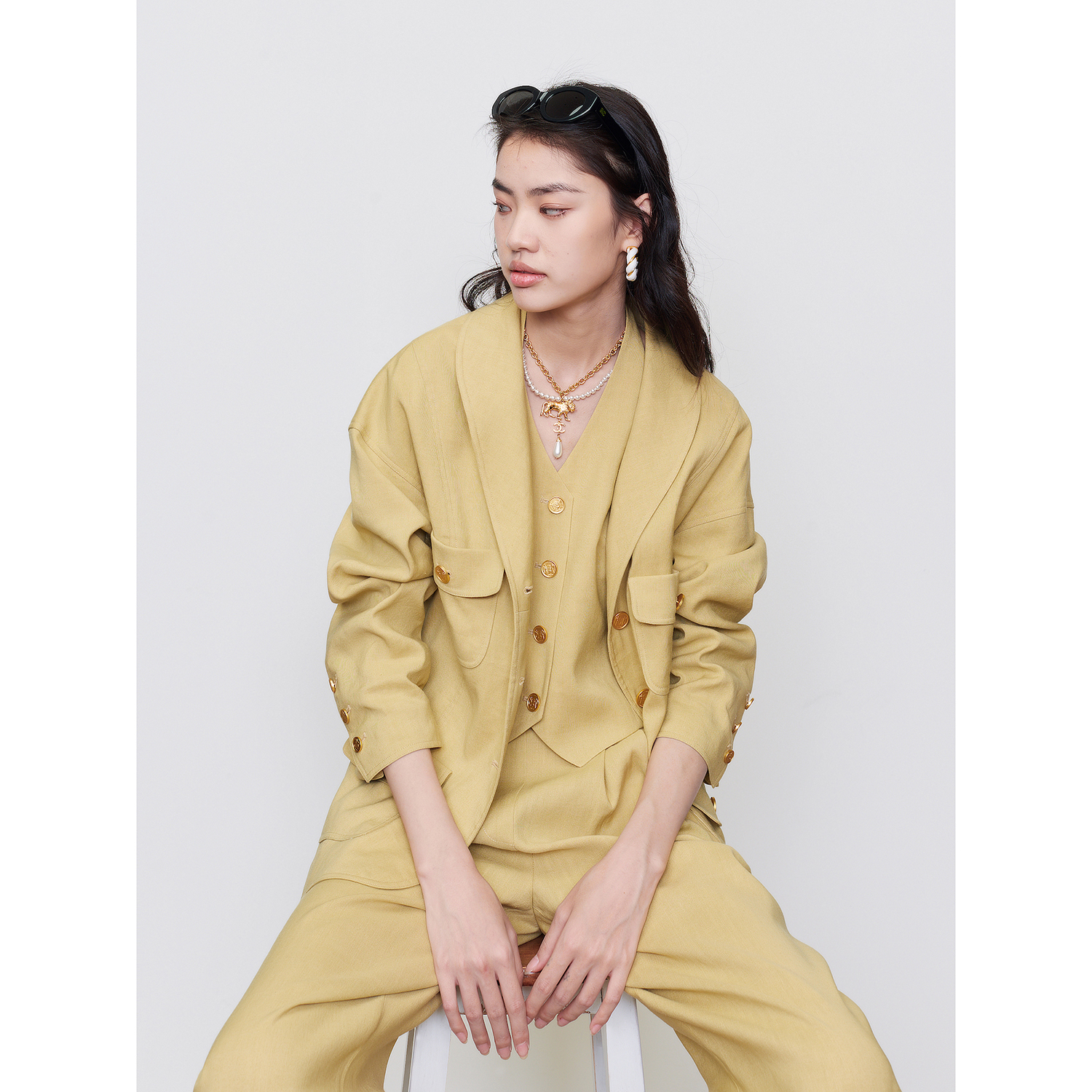 UNICA/vtg意大利复古西装外套