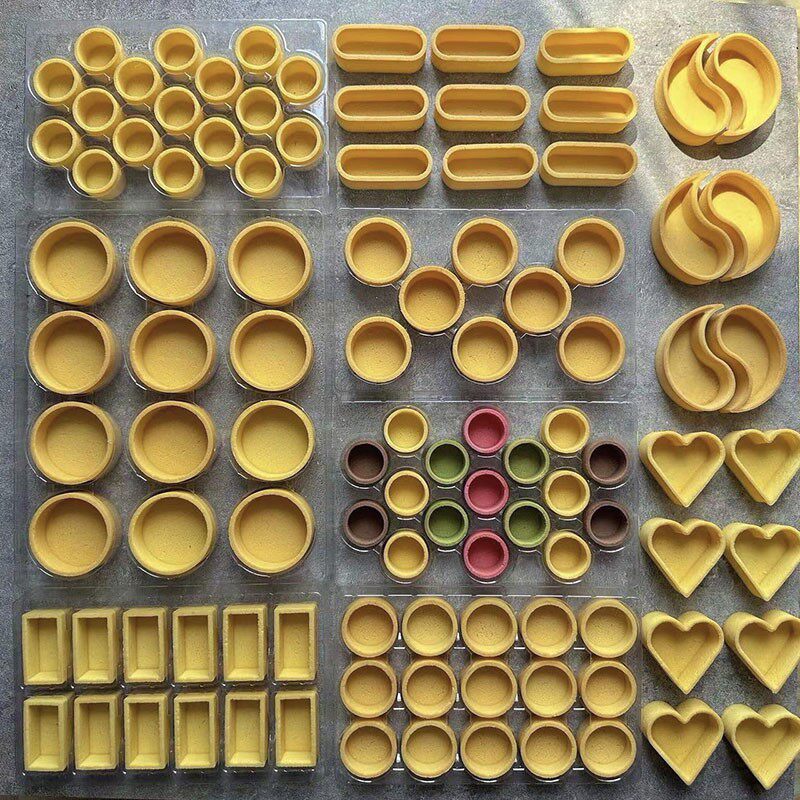 塔壳挞底法式黄油挞壳西餐厅甜品台半成品水果塔坚果挞壳酒店商用