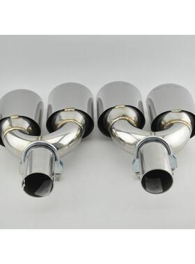 专用奔驰C200/W204汽车改装尾喉C180 C260改c63 AMG四出尾嘴尾喉
