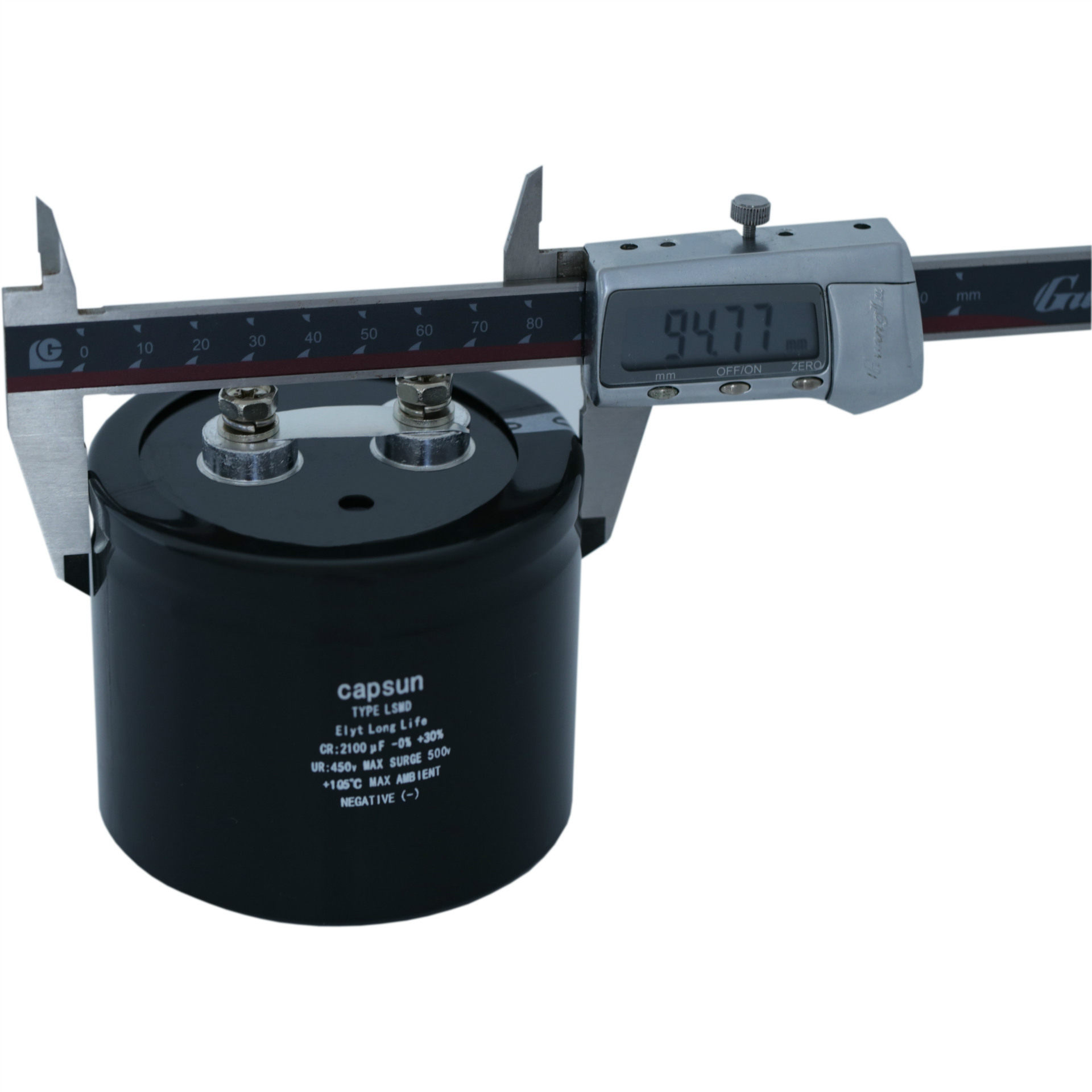 61少儿节品  450V2100μf 直径90mm高度74mm 螺栓型片状电解电容,电子元器件市场,电容器,淘宝优惠券,粉丝福利购,淘宝优惠卷