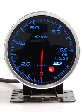 61少儿节ance BF2.5寸七彩汽车改装仪表步进机芯 油压表 带传感器