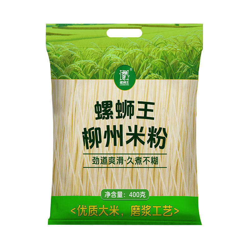 螺蛳王广西正宗桂林干米粉柳州螺狮粉桂林米粉正宗干粉丝400g商用