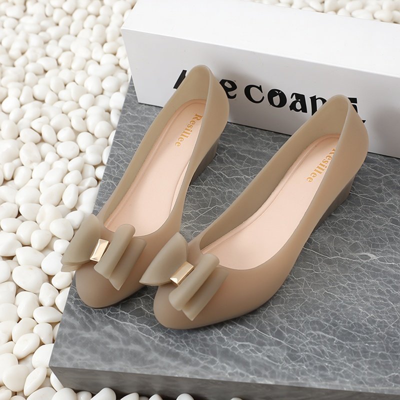 坡跟果冻鞋女2025夏新款凉鞋休闲软底包头防滑沙滩鞋时尚防水雨鞋,女鞋,沙滩鞋,淘宝优惠券,粉丝福利购,淘宝优惠卷