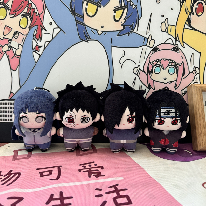 宇智波斑带土日向雏田鼬棉花娃娃