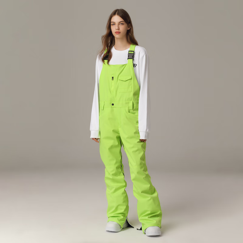 雪怡派SEARIPE男女户外防风保暖双板单板背带滑雪裤防水滑雪服K03