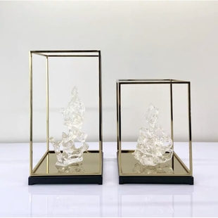 新中式 饰品摆件 创意太湖石酒店样板间办公室客厅玄关电视书柜软装