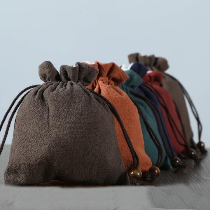 盘珠袋束口抽绳小布袋锦囊手串盘玩袋珠子首饰棉麻文玩袋子饰品袋,饰品/流行首饰/时尚饰品新,首饰袋,淘宝优惠券,粉丝福利购,淘宝优惠卷